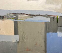 Dawning 4 36"x42" Acrylic on Panel Framed